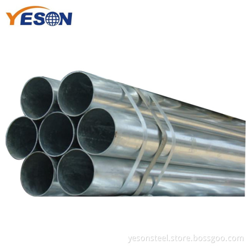 round galvanized corrugated pipe direct supply tube